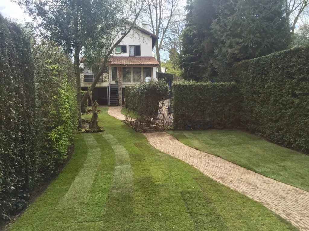 Geleen 100 m2 graszoden verwijderen