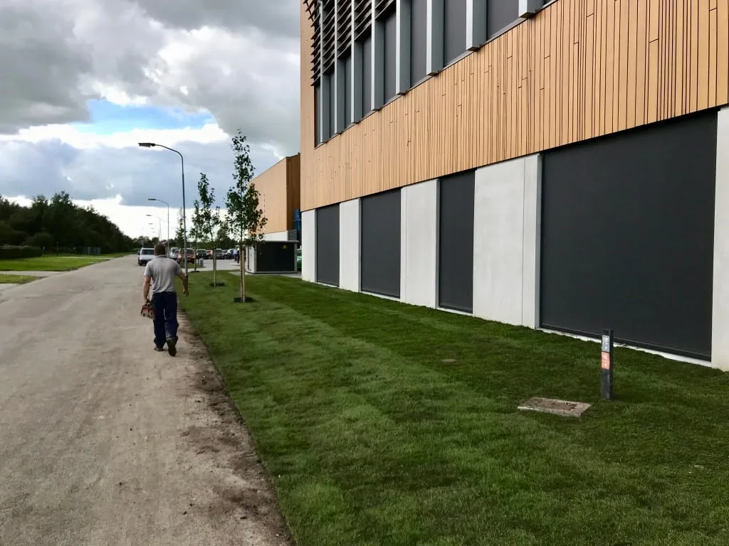 Graszoden aanleggen Groningen