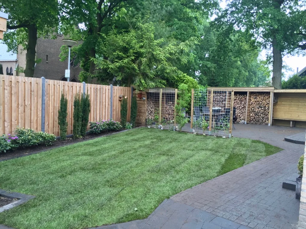 Graszoden aanleggen Erica