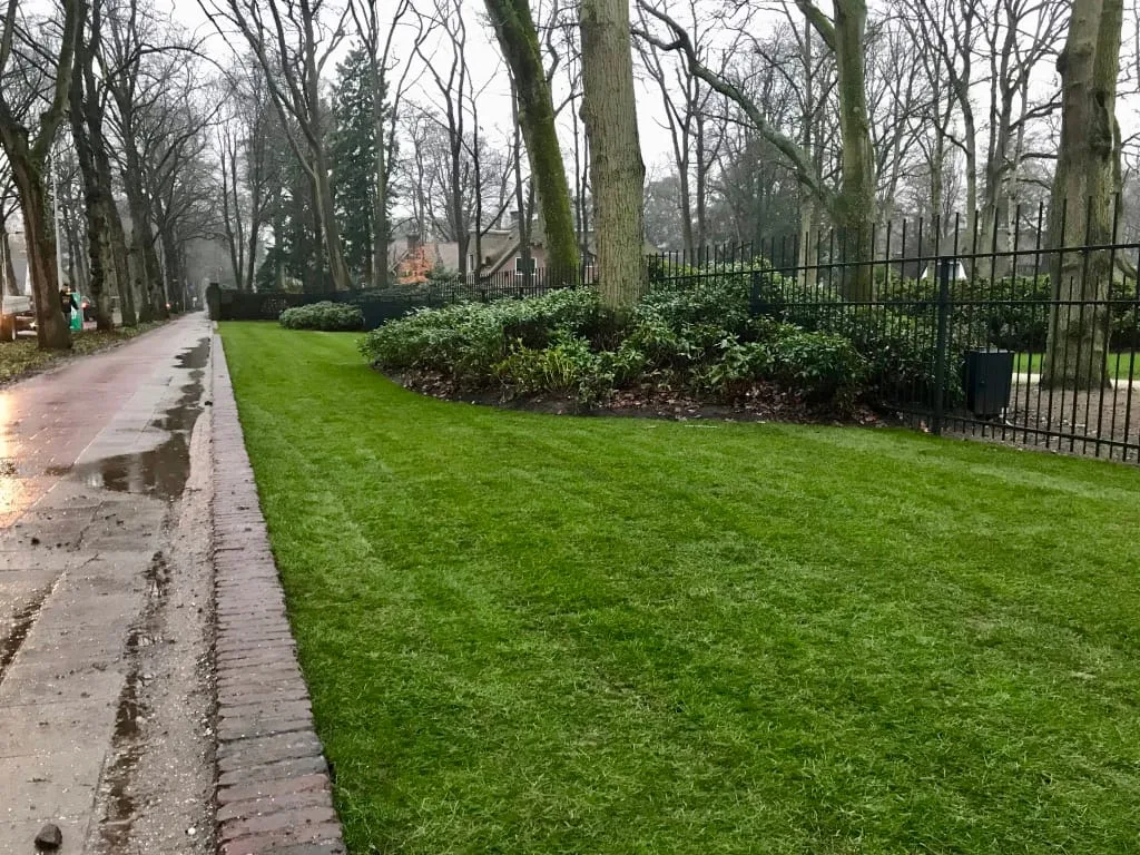 Graszoden leggen Blaricum