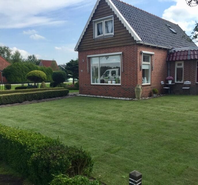 Graszoden leggen Gorredijk