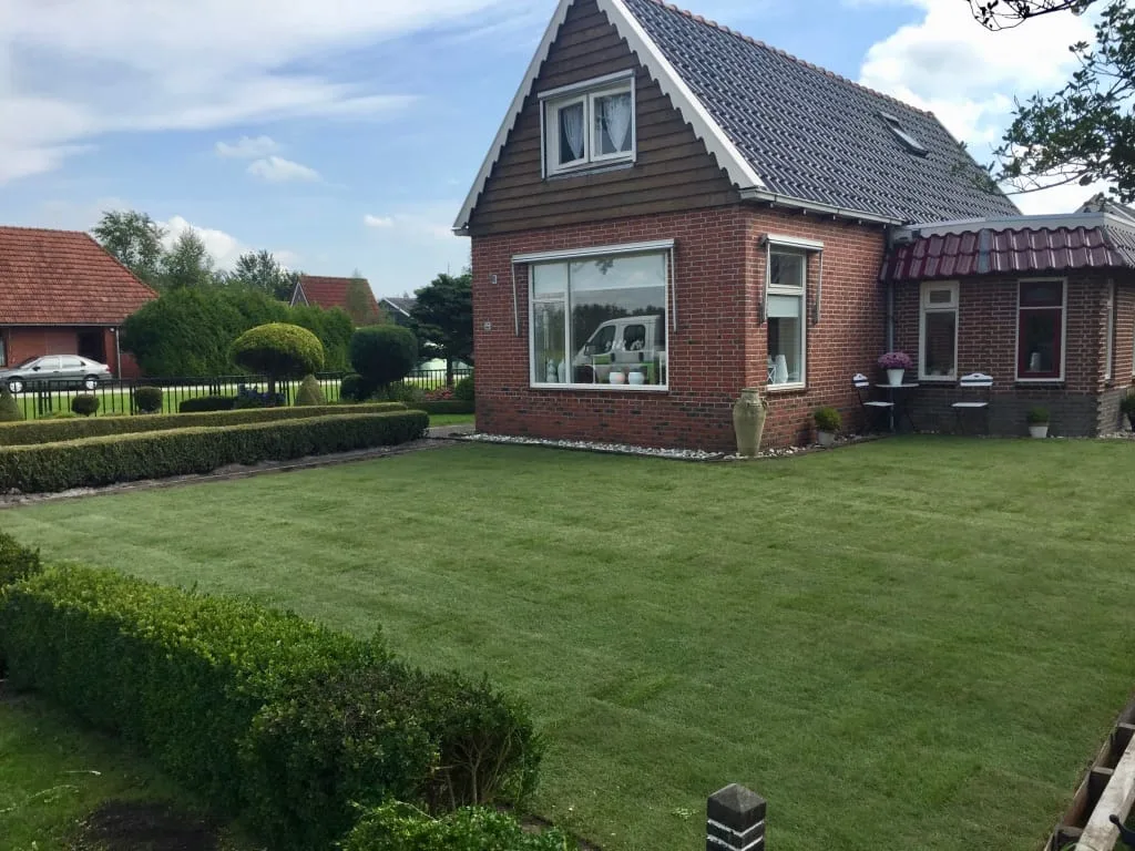 Graszoden leggen Gorredijk