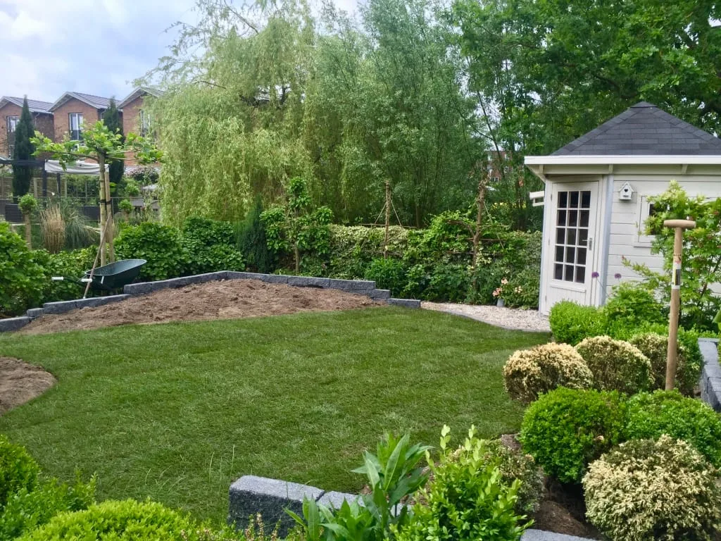 Graszoden leggen Leidsche Rijn